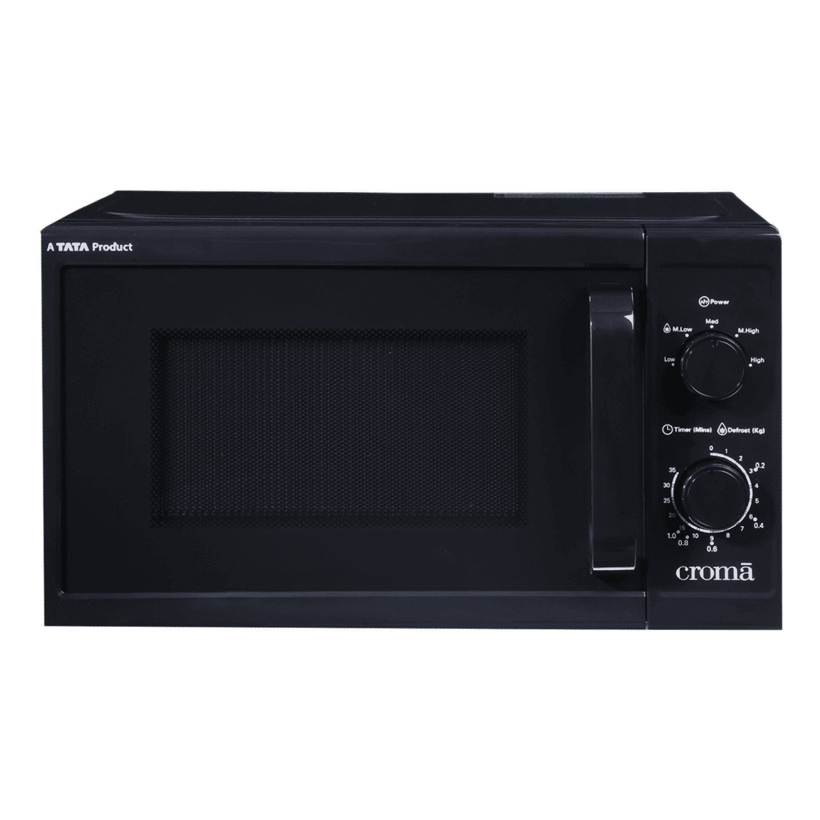 Croma M20 20L Solo Microwave Oven with Temperature Sensor (CRAM2026, Black)