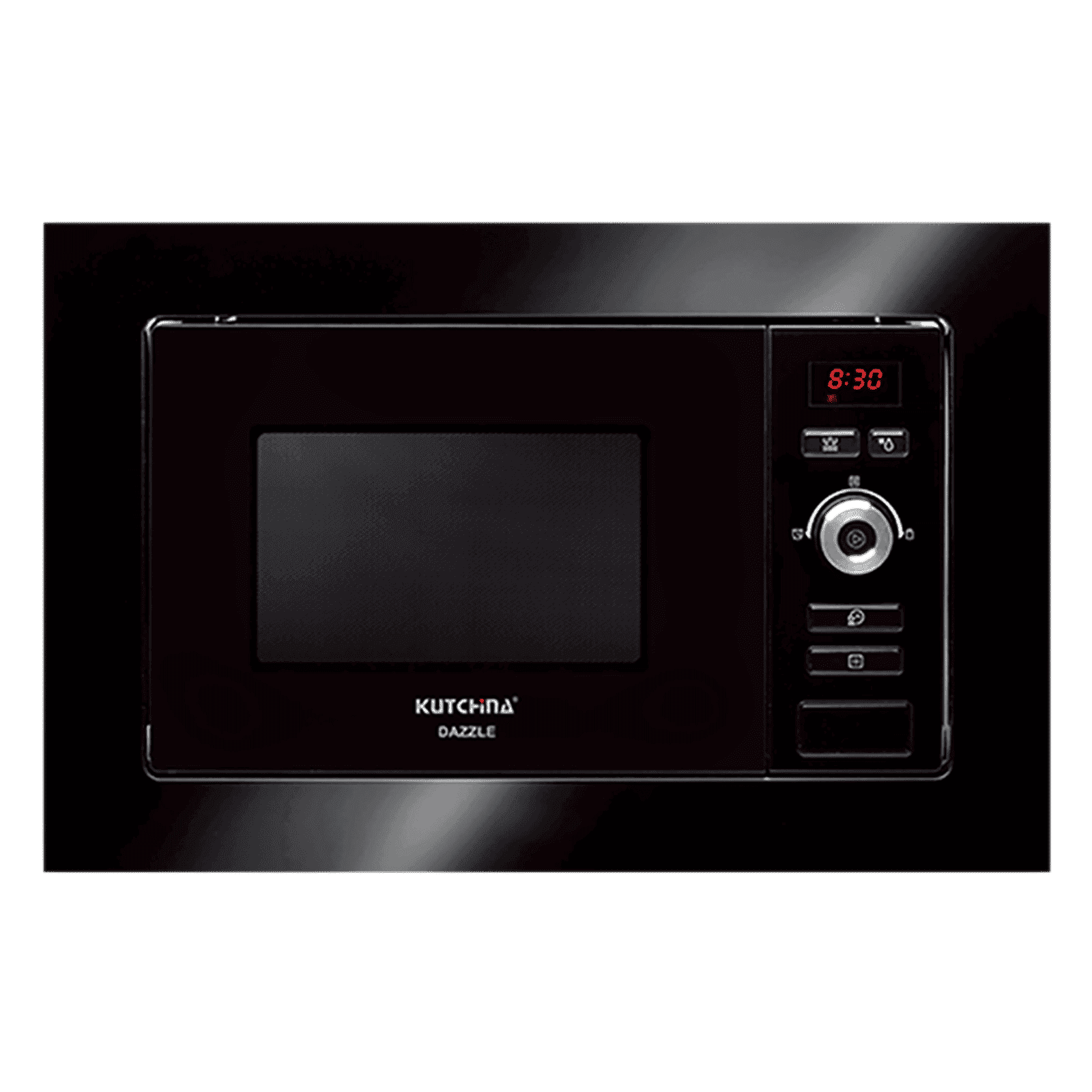 Kutchina Dazzle 22L 60cm Built-in Microwave with 8 Autocook Menus (243, Black)