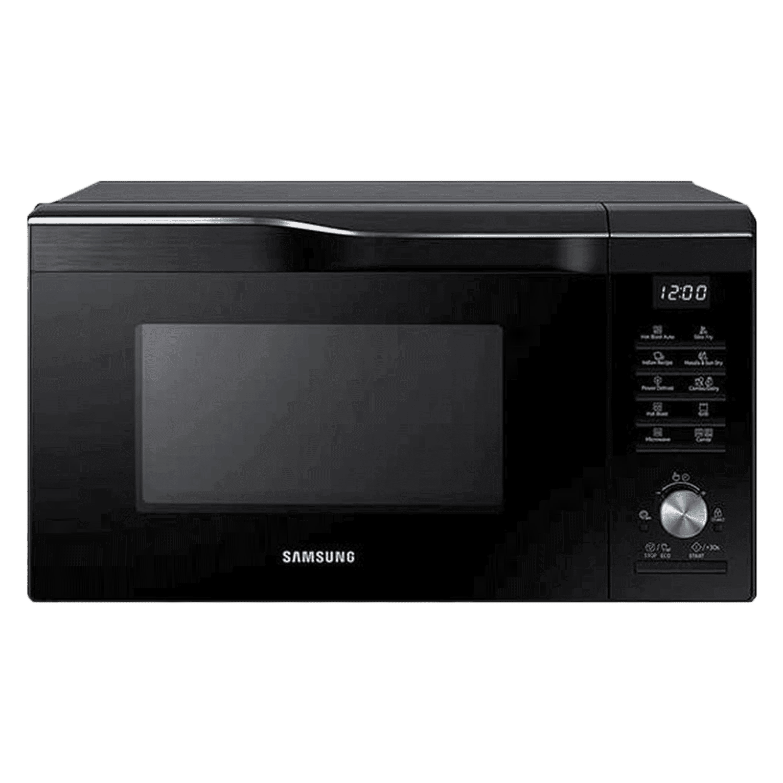 SAMSUNG 28L Convection Microwave Oven with SLIM FRY Technology (MC28A6036QK/TL, Black)
