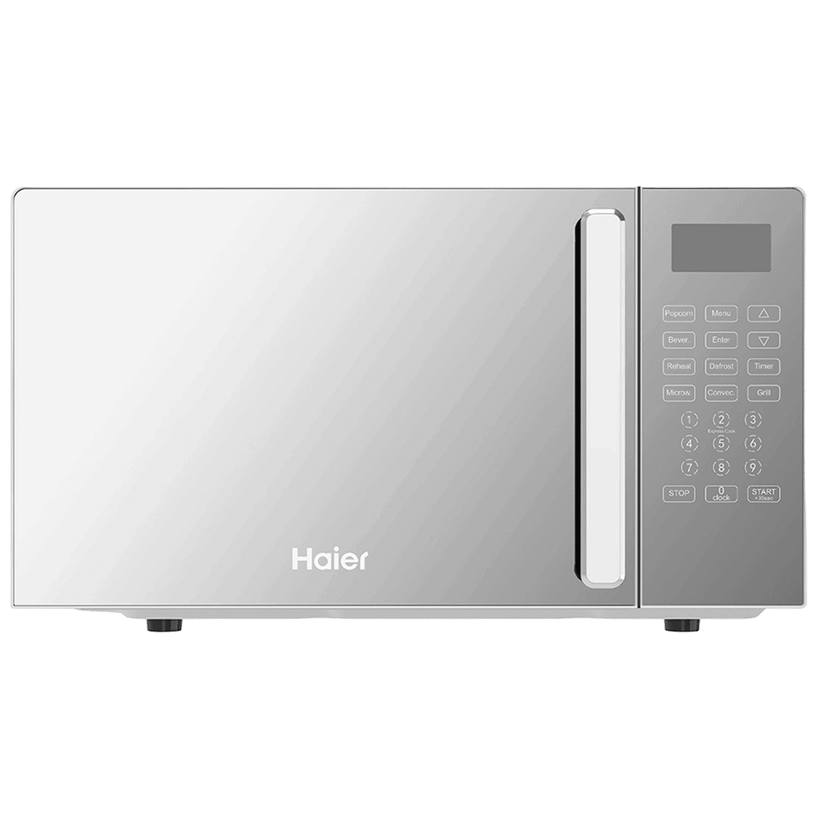 Haier 20L Convection Microwave Oven with 66 Autocook Menu (HIL2001CSSH, Silver)