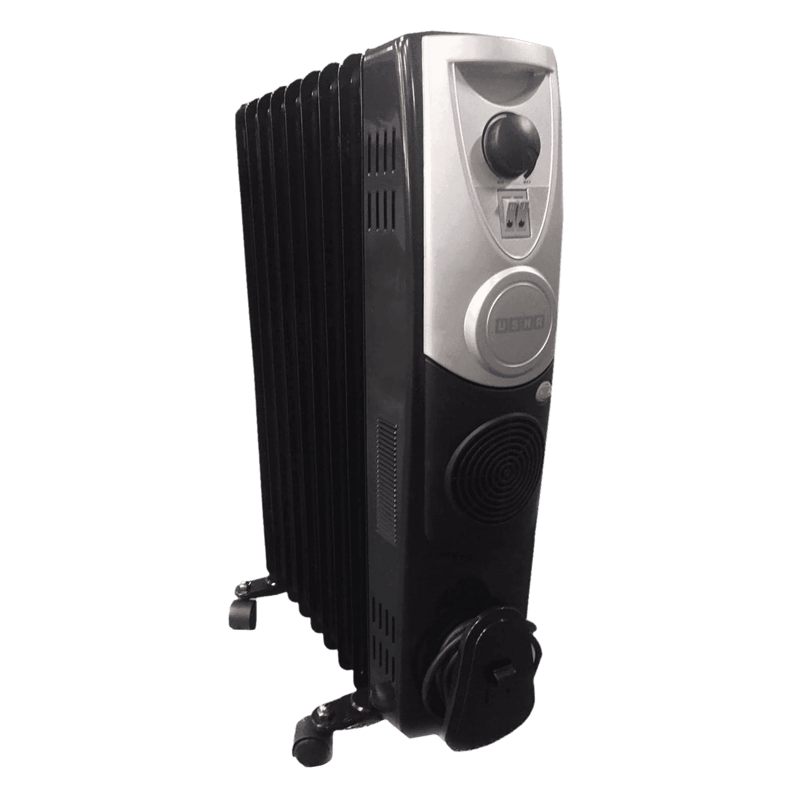USHA 4209 F 2400W PTC Oil Filled Radiator Room Heater with Rust Protection (Adjustable Thermostat