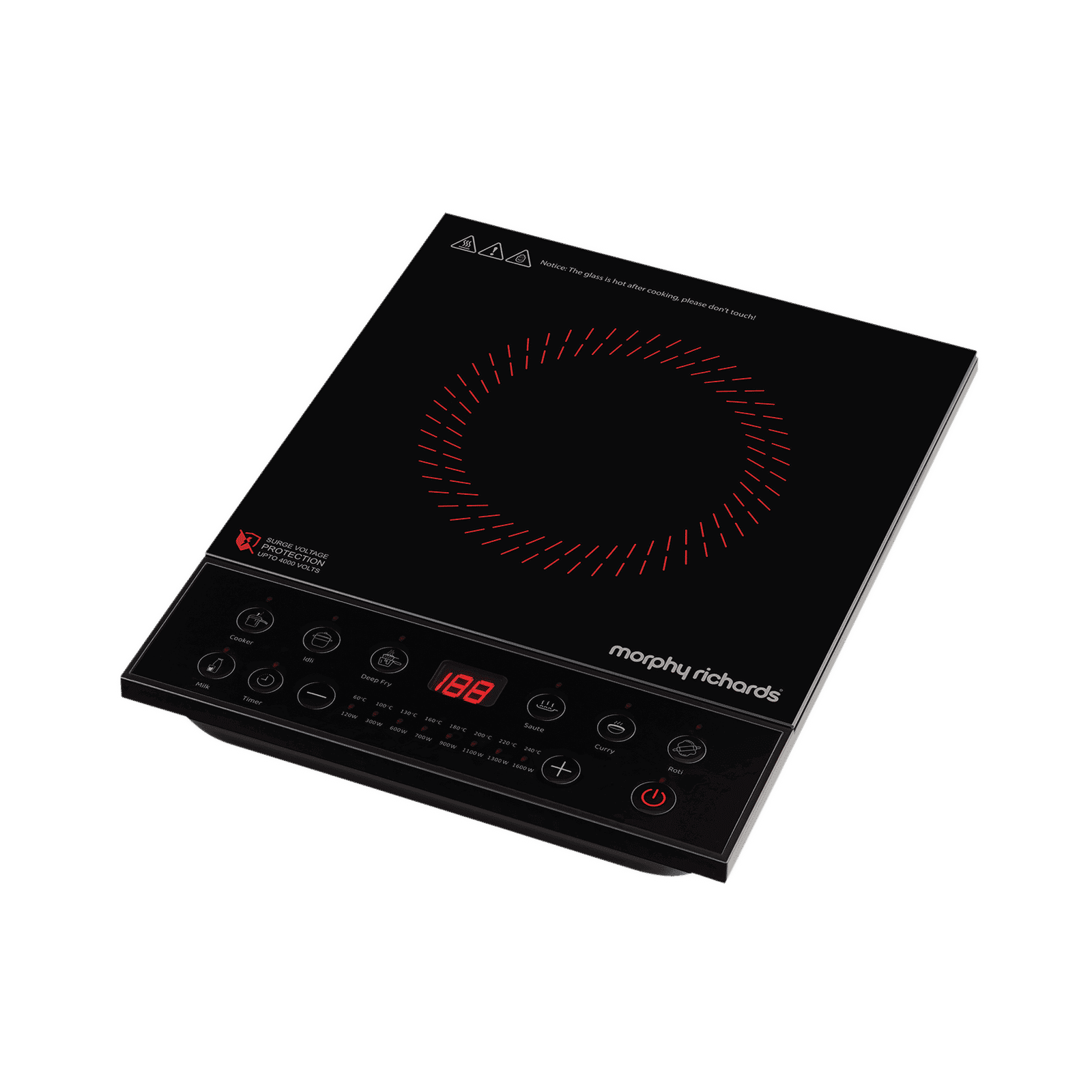 Morphy Richards Omnia 1600W Induction Cooktop with 7 Preset Menus