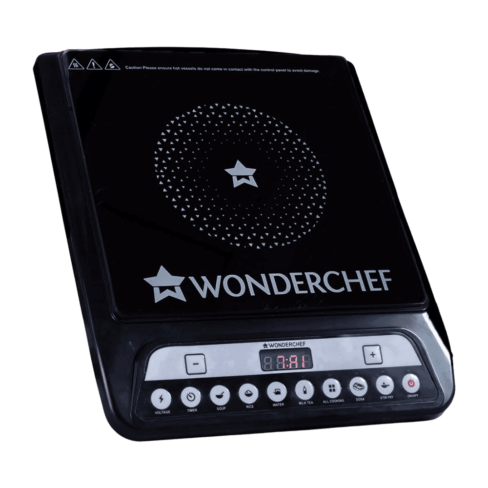 WONDERCHEF Acura 1400W Single Induction Cooktop with 11 Preset Functions
