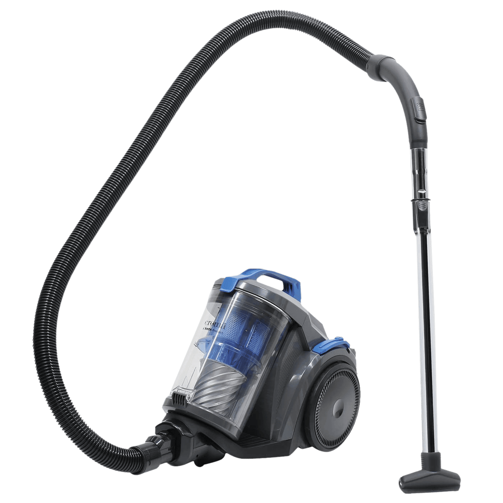 Croma 2200W Dry Vacuum Cleaner with Multi Cyclonic Technology (Auto Cord Winder, Blue)