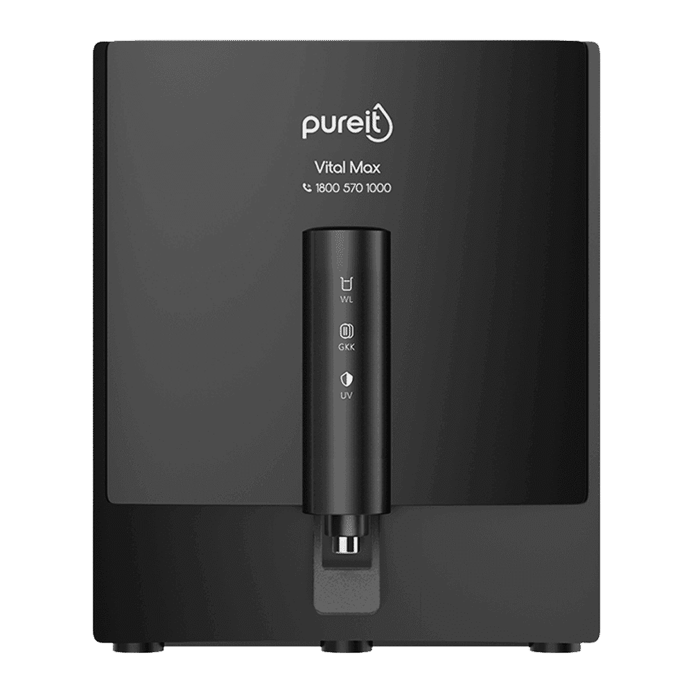 pureit Vital Max 7L RO + UV + MP Water Purifier with Advanced 7 Stage Purification (Black)
