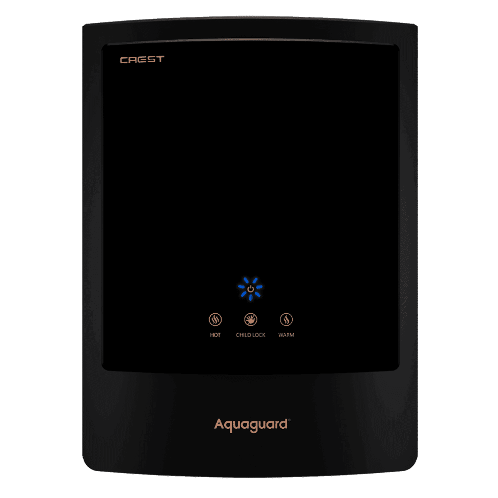 Aquaguard Crest UV Hot & Cold Water Purifier with Touch Sense Technology (Black)