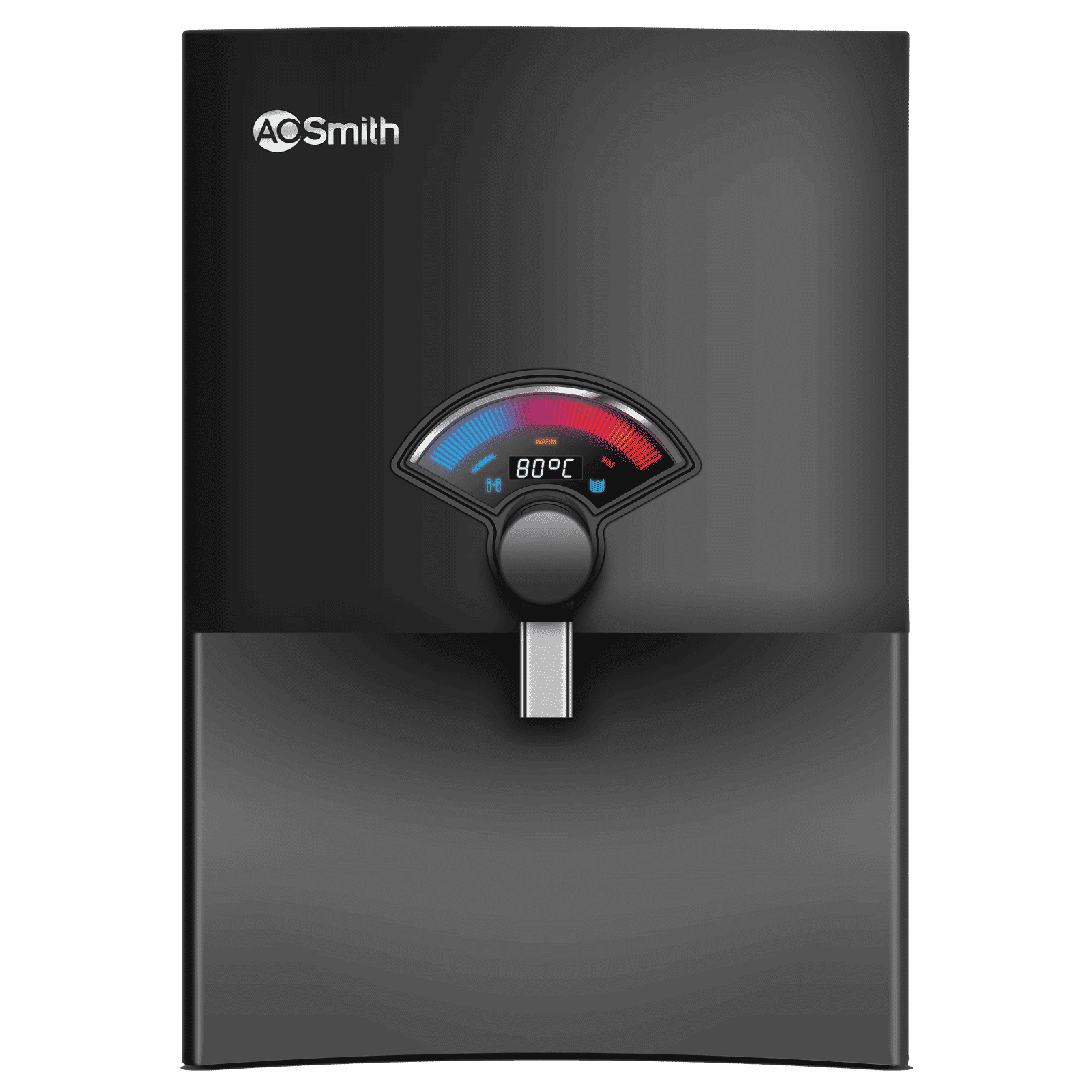 AO Smith Proplanet P8 6.5L RO + SCMT Hot & Cold Water Purifier with Advance Alert Technology (Black)