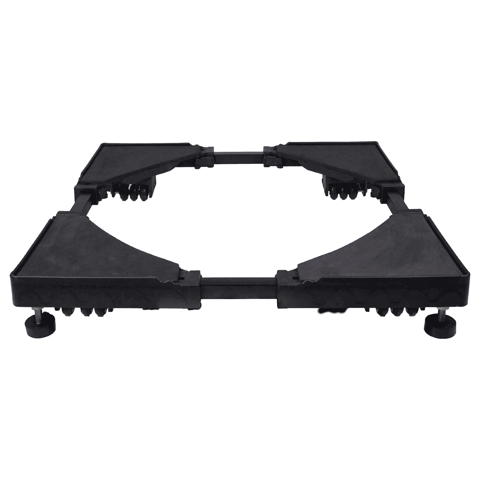 CNS Trolley for Washing Machines, Refrigerators, and Dishwashers (24 Wheels, Upto 350 L, Black)