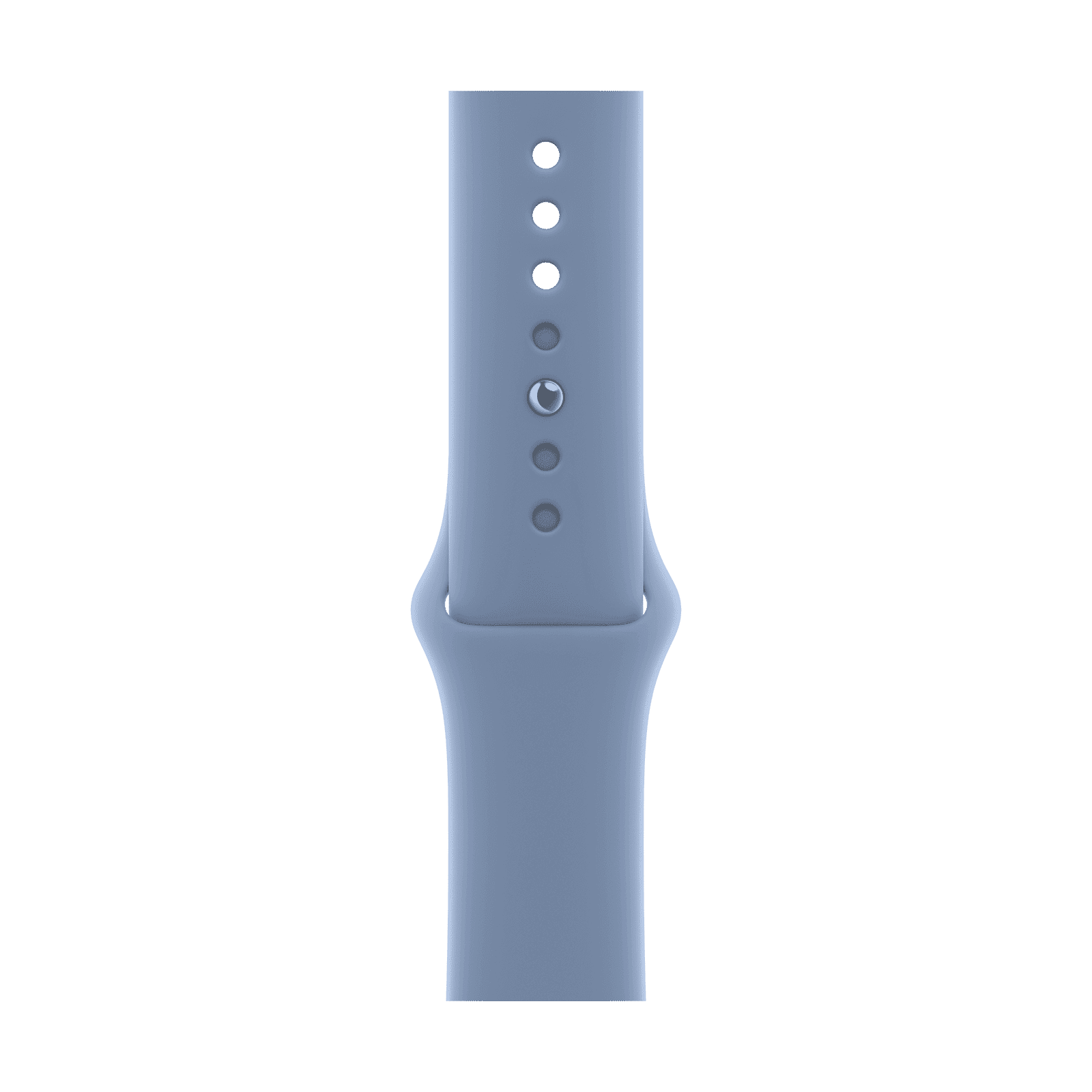 Apple Fluoroelastomer Sport Band for Apple Watch (42mm / 44mm / 45mm / 49mm, M/L) (Durable & Strong, Winter Blue)