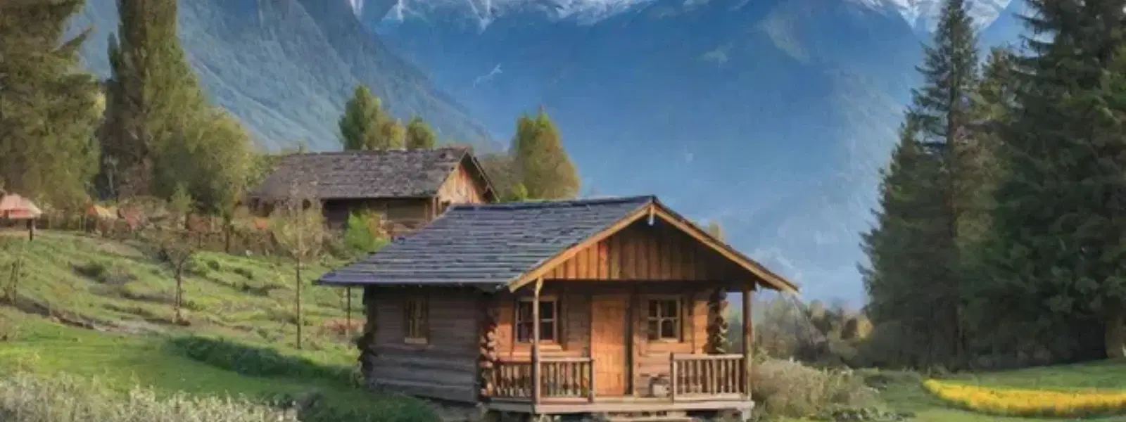 Exploring Scenic Valleys with Traditional Architecture Homes