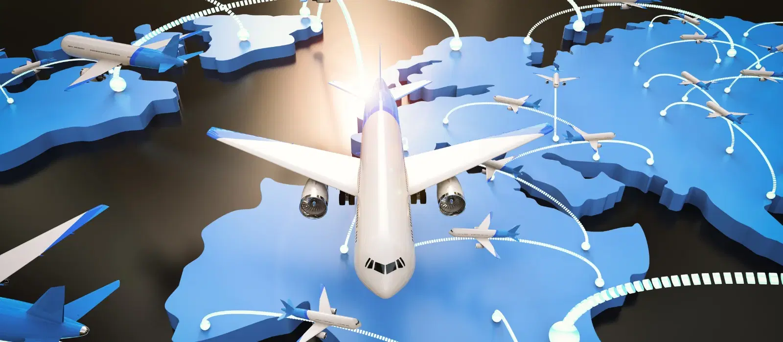 Insights on the Busiest Air Routes in India